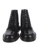 Saint Laurent Patent Leather Combat Boots