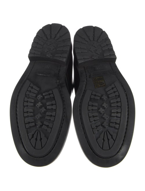 Saint Laurent Patent Leather Combat Boots