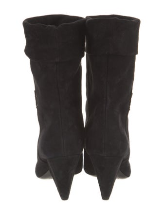 Saint Laurent Suede Boots
