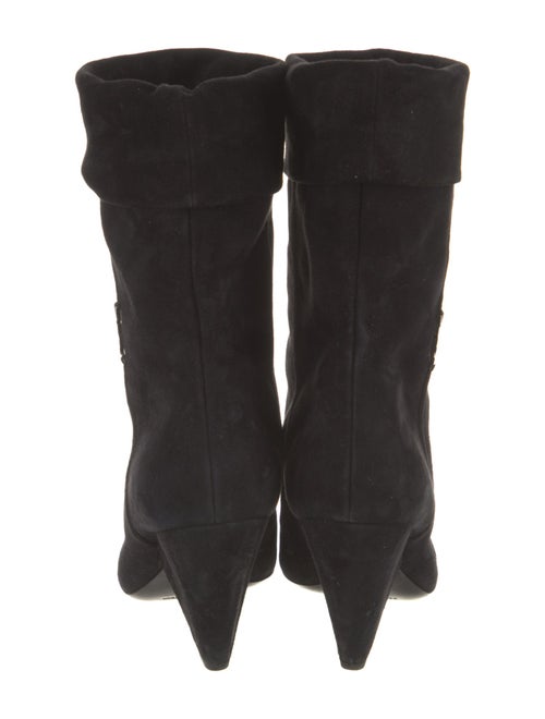 Saint Laurent Suede Boots