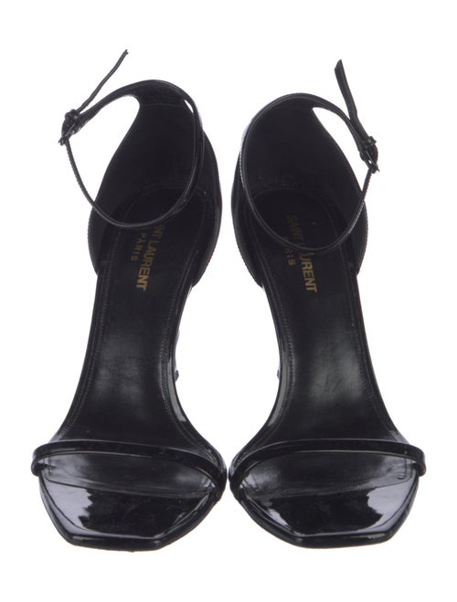 Saint Laurent Patent Leather Sandals