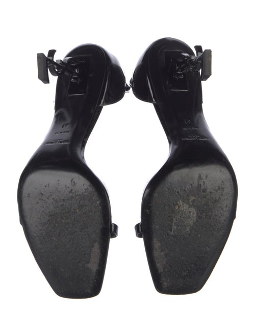 Saint Laurent Patent Leather Sandals