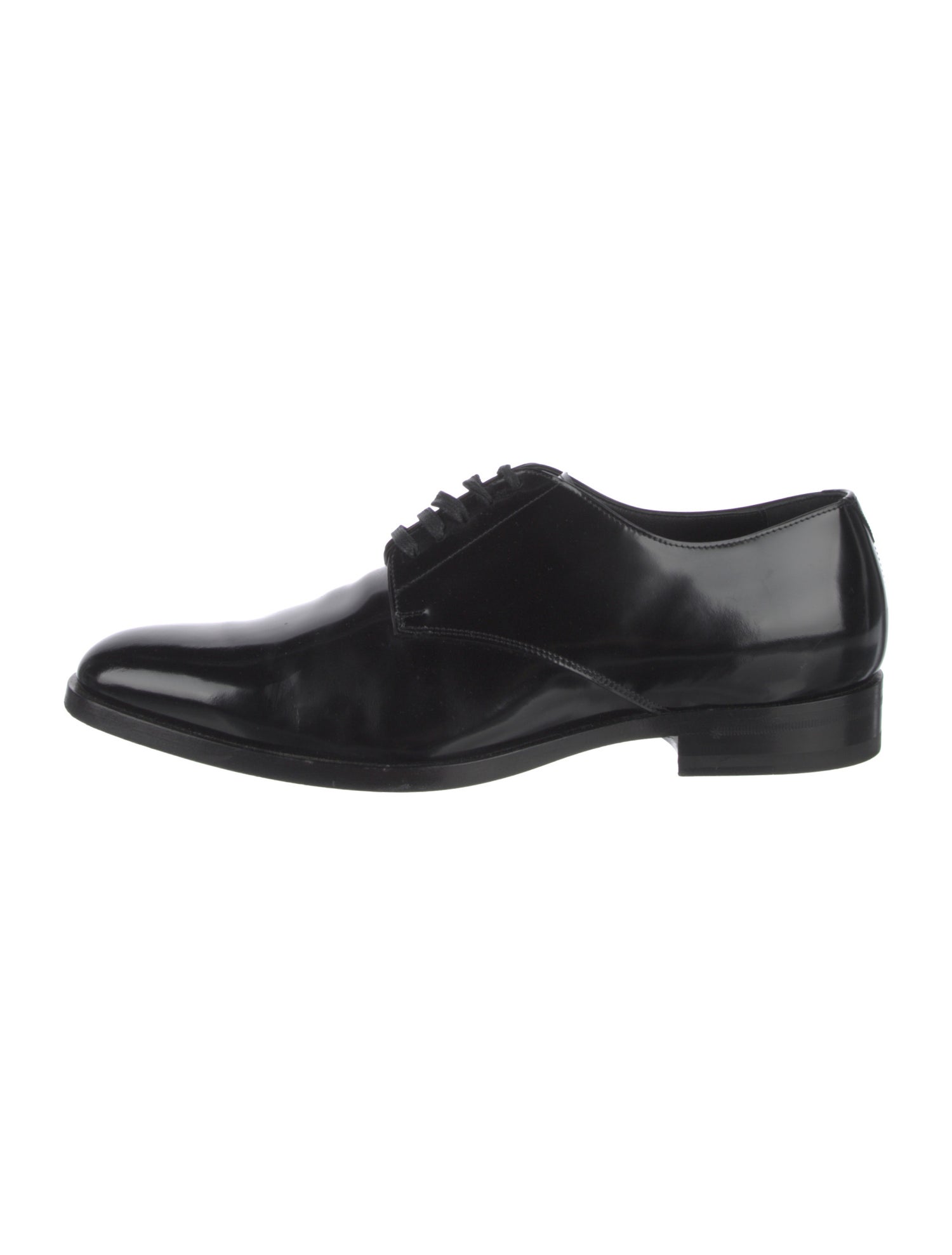 Saint Laurent Patent Leather Derby Shoes