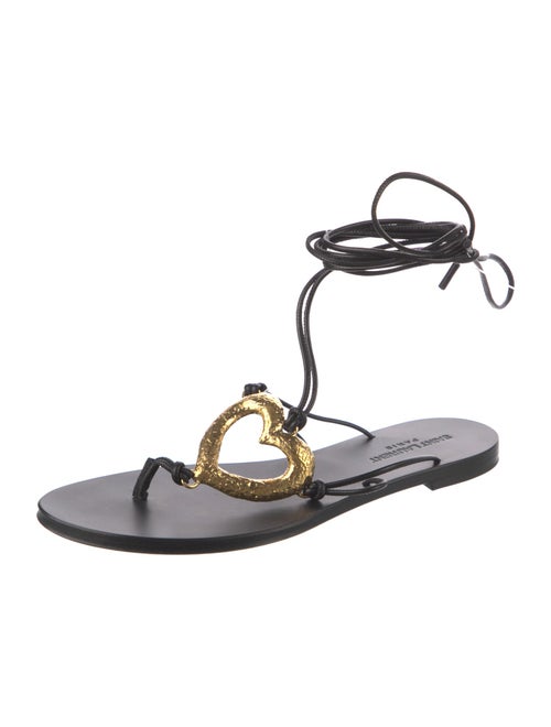 Saint Laurent Leather Gladiator Sandals