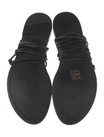 Saint Laurent Leather Gladiator Sandals