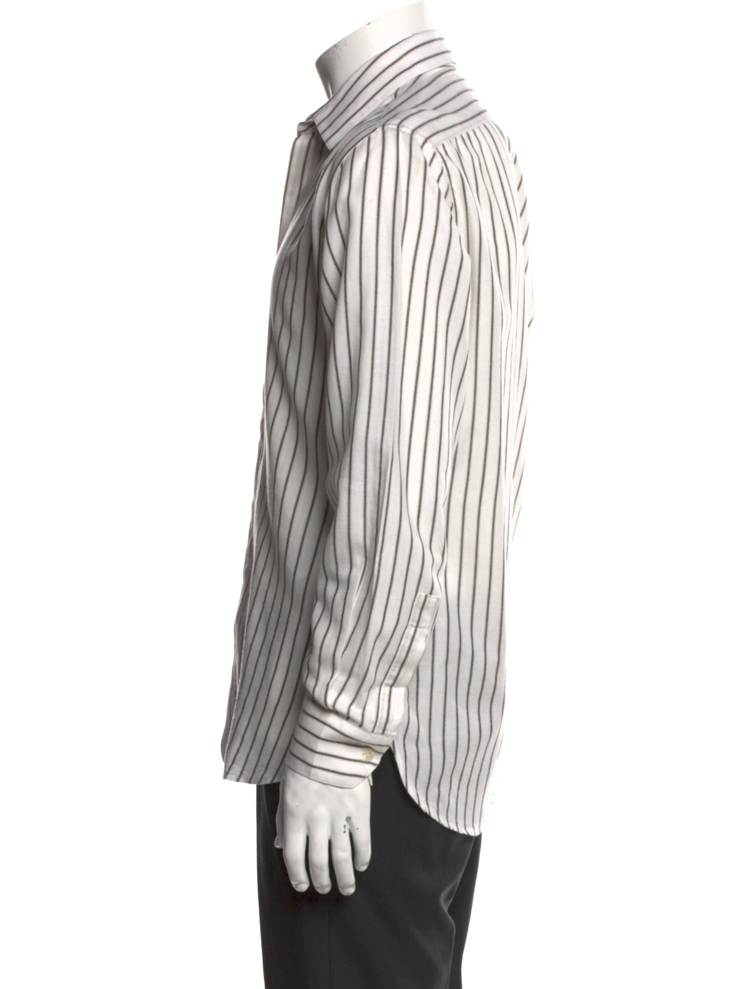 Saint Laurent 2020 Striped Shirt