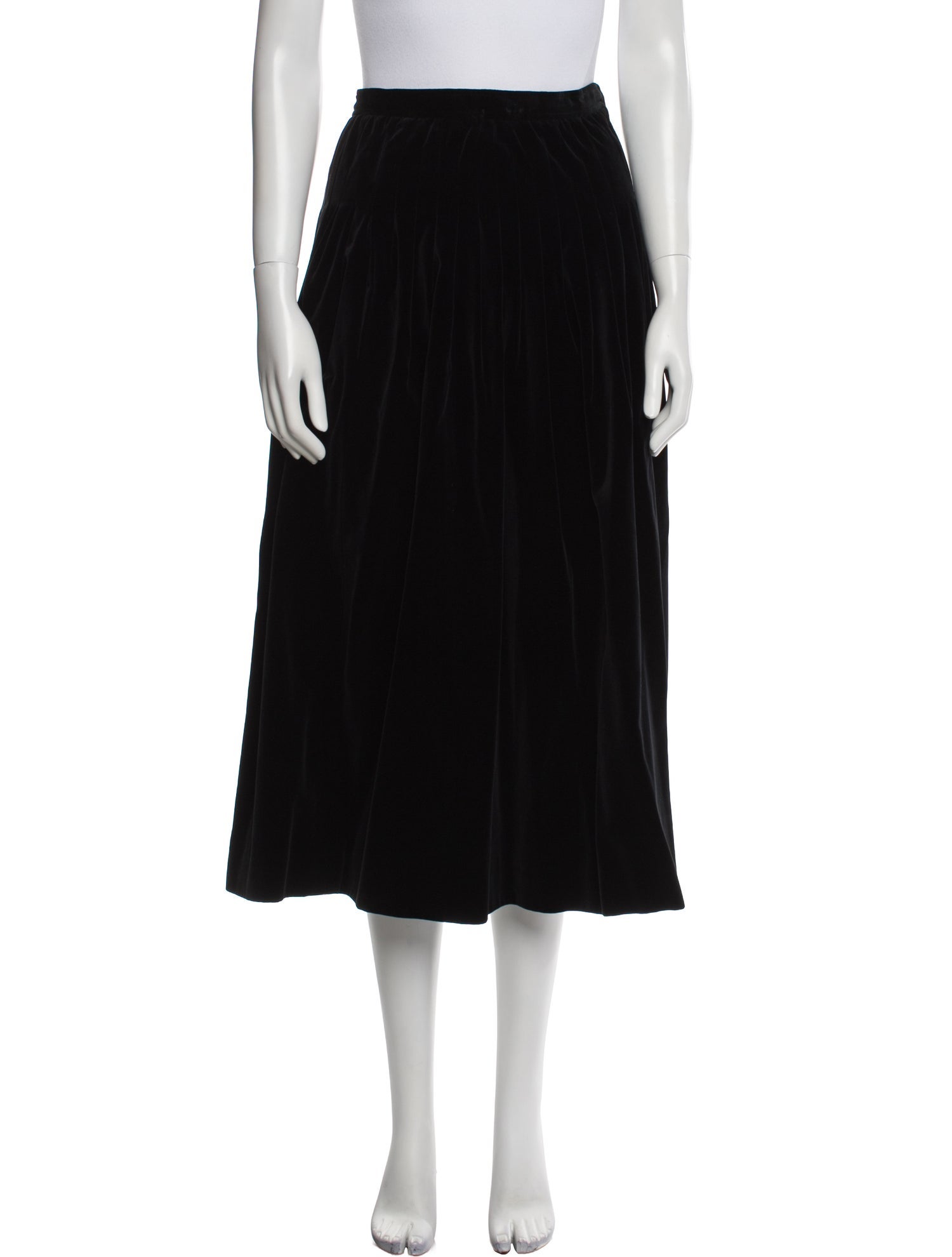 Yves Saint Laurent Rive Gauche Vintage Midi Length Skirt
