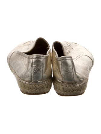 Saint Laurent Leather Espadrilles