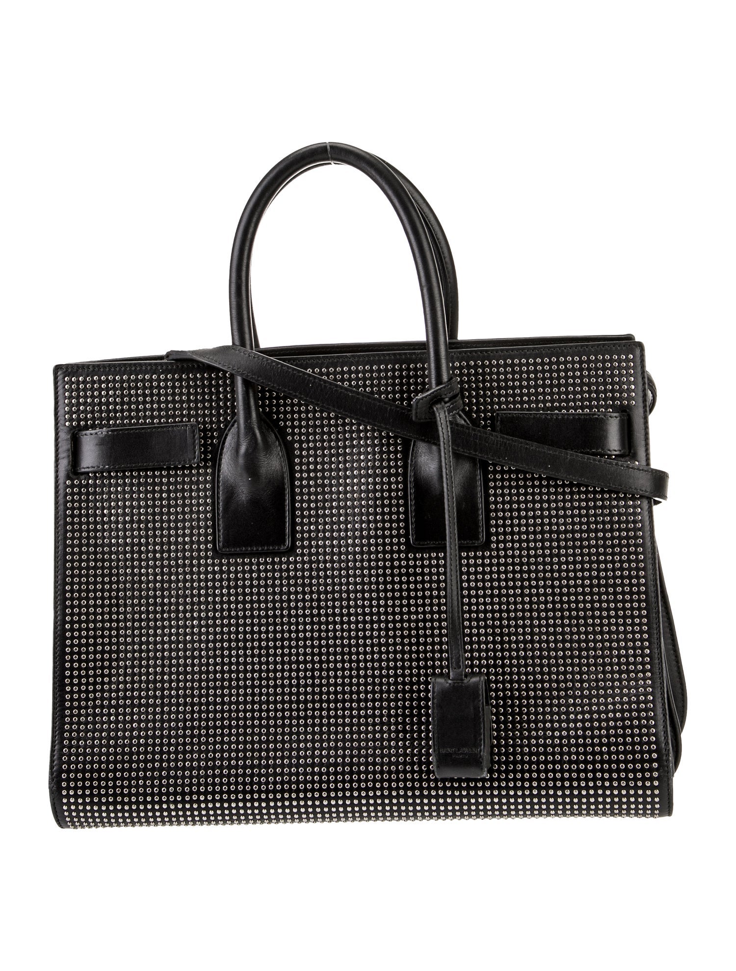 Saint Laurent Leather Sac De Jour Small