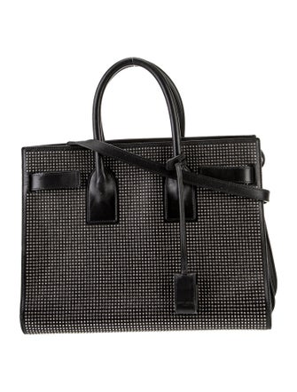 Saint Laurent Leather Sac De Jour Small