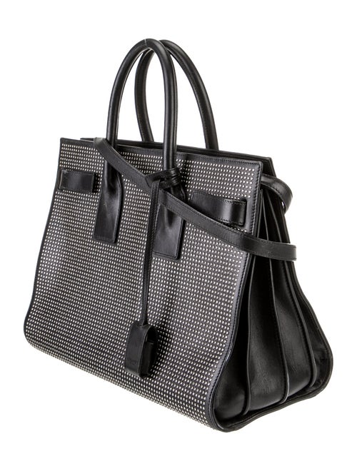 Saint Laurent Leather Sac De Jour Small