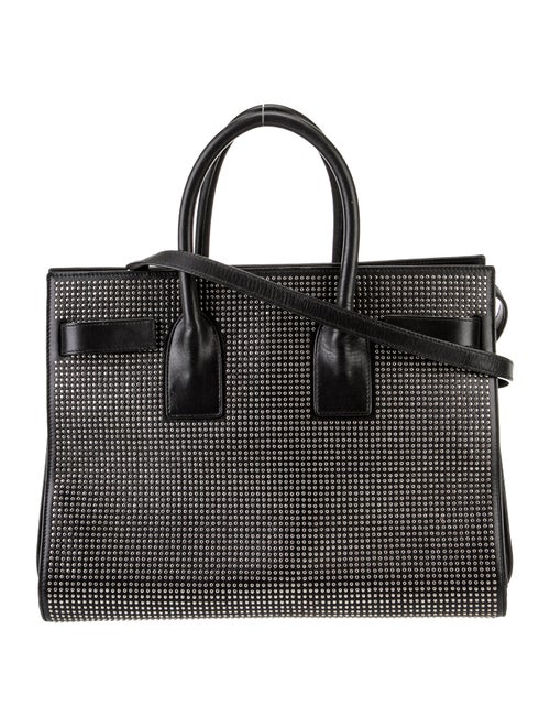 Saint Laurent Leather Sac De Jour Small