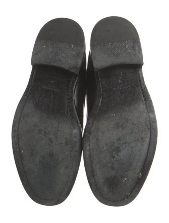 Saint Laurent Leather Combat Boots