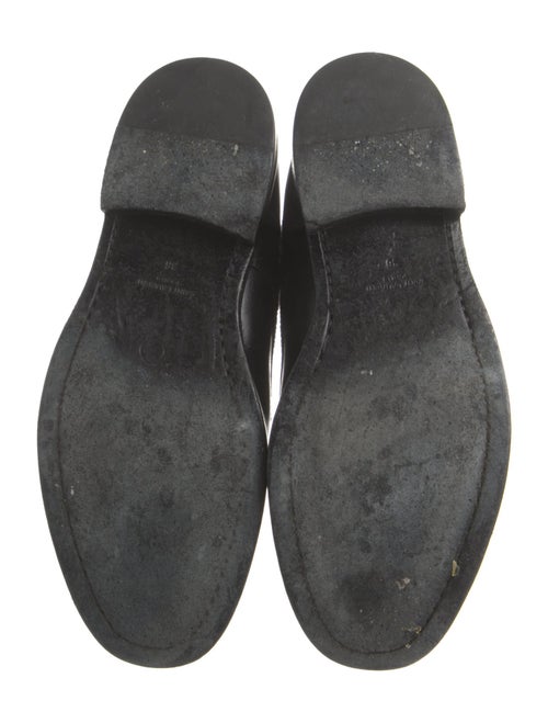 Saint Laurent Leather Combat Boots