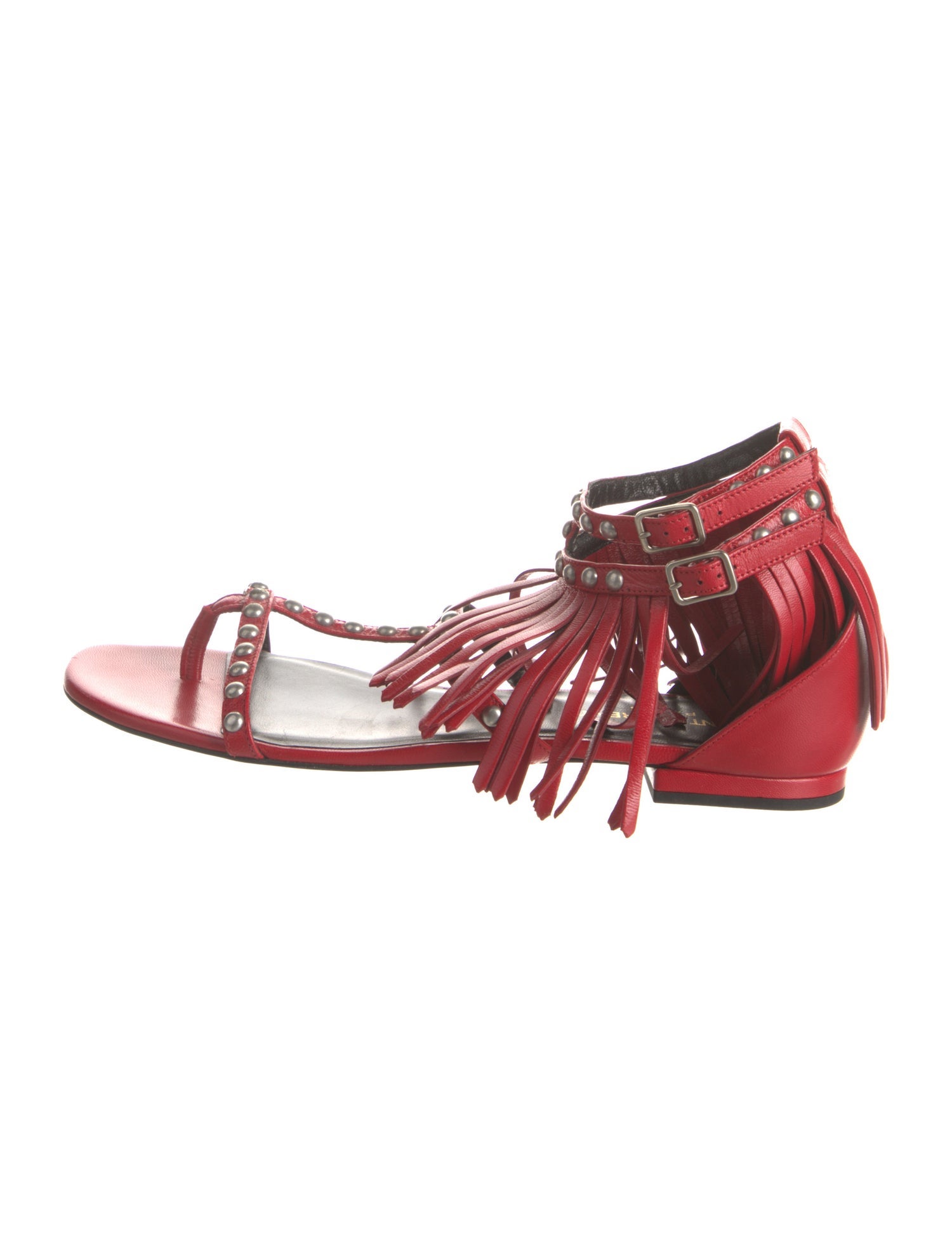 Saint Laurent Leather Sandals