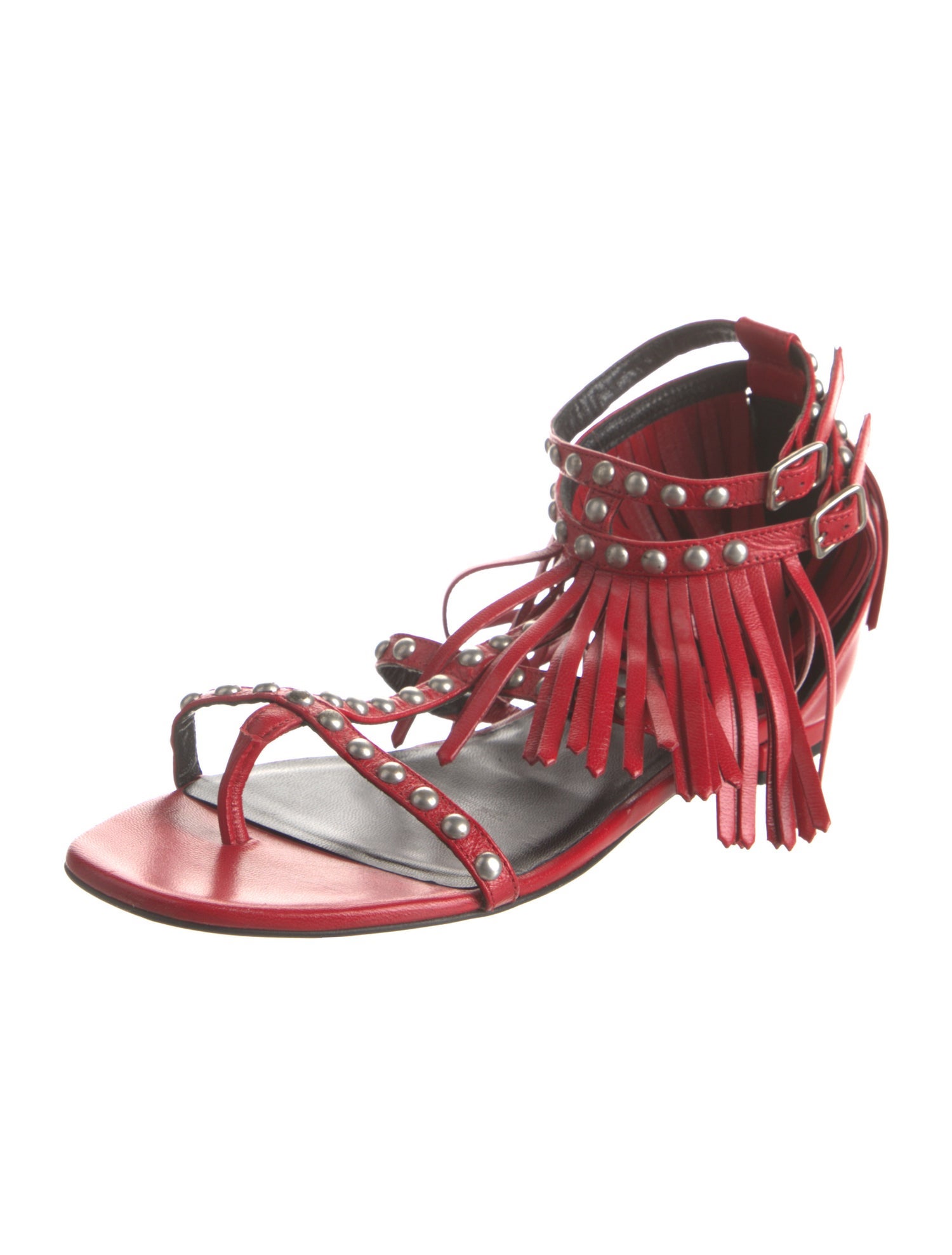 Saint Laurent Leather Sandals