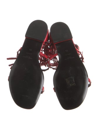 Saint Laurent Leather Sandals