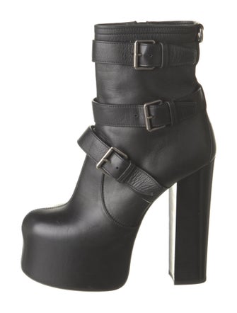Saint Laurent Leather Boots