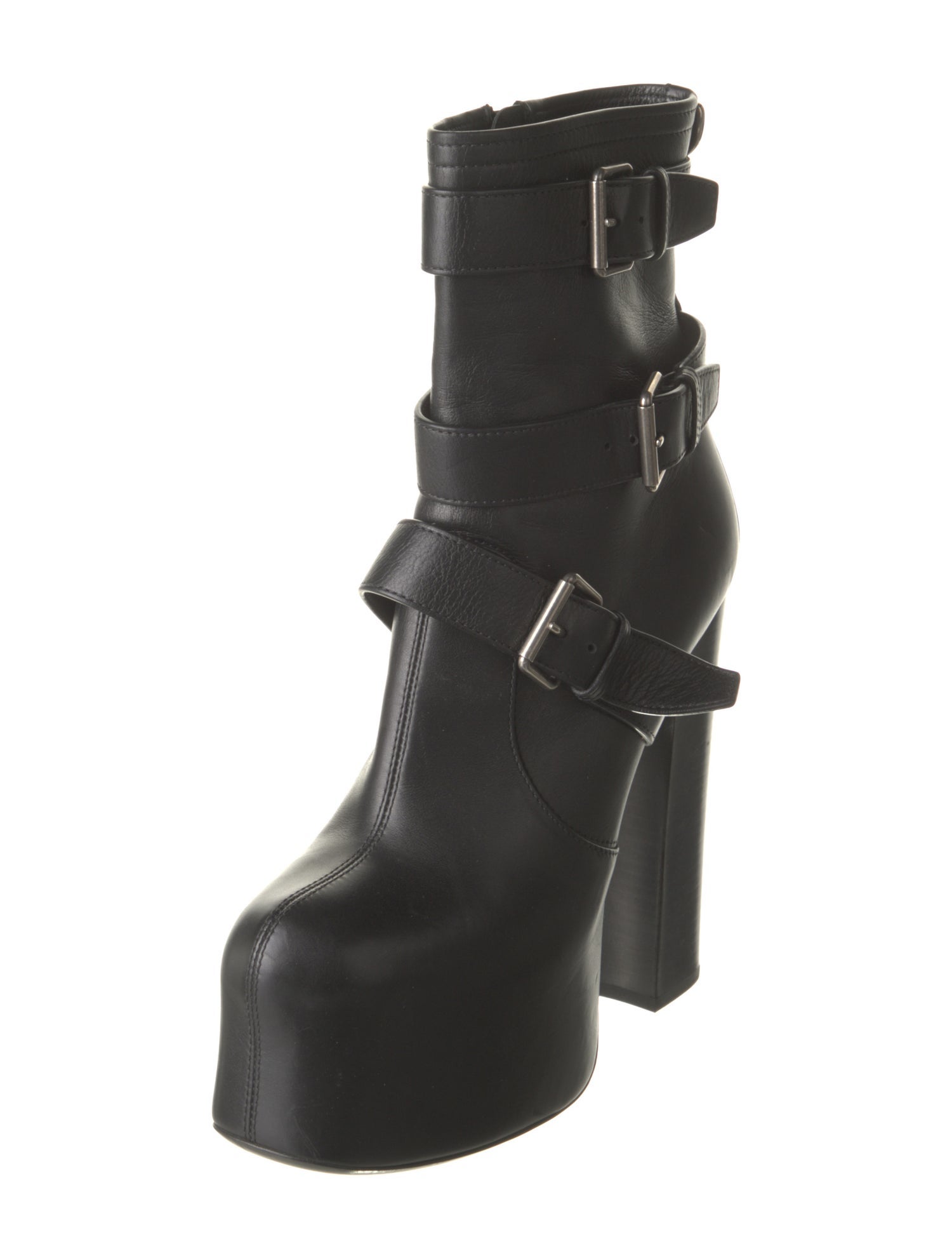 Saint Laurent Leather Boots