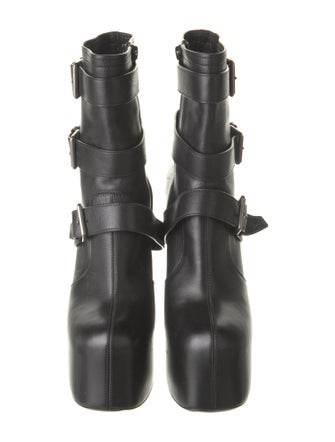 Saint Laurent Leather Boots