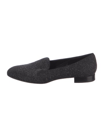 Saint Laurent Flats Glitter Accents Loafers IT 40 | 10