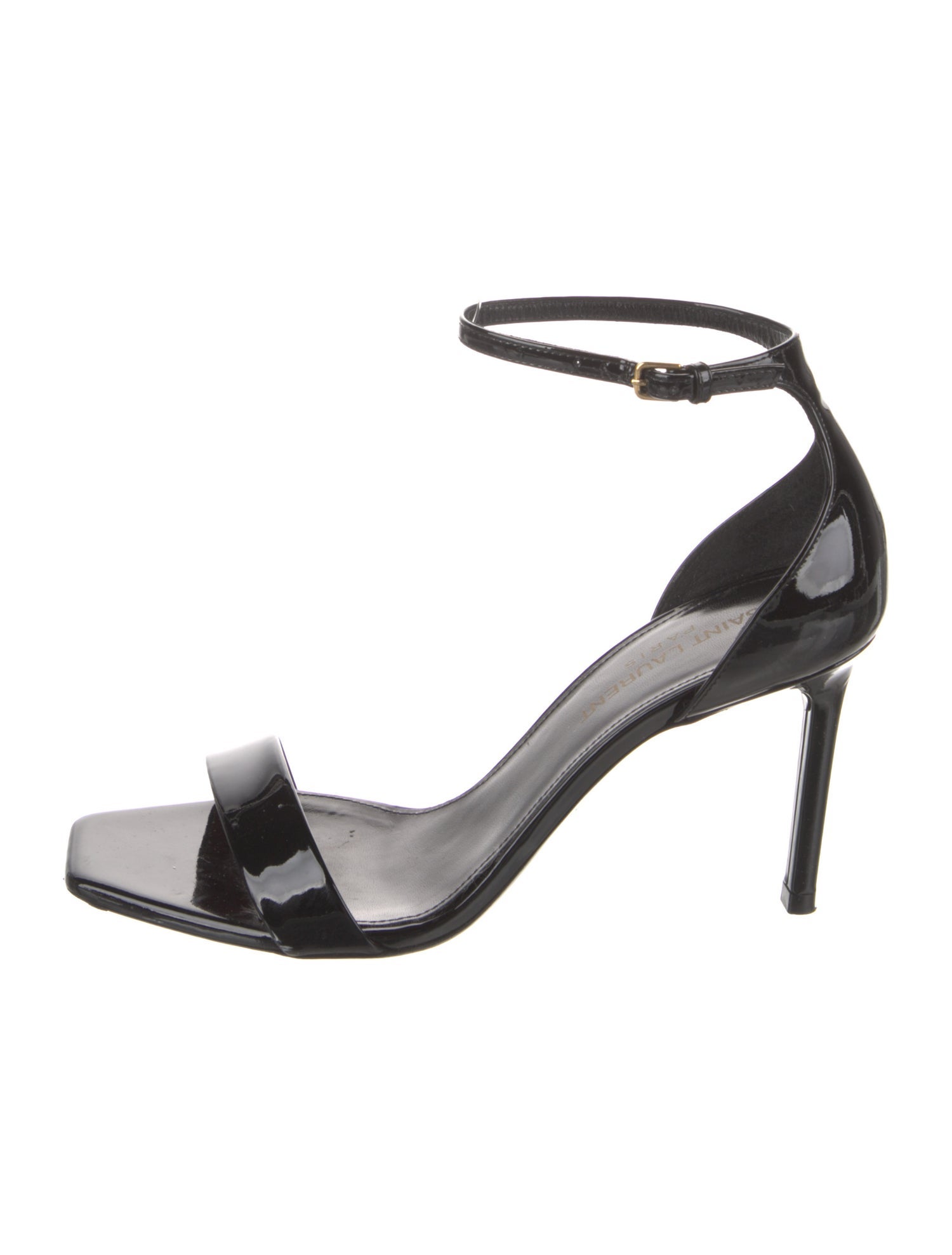 Saint Laurent Patent Leather Sandals