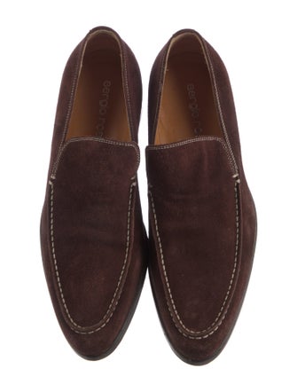 Saint Laurent Suede Loafers