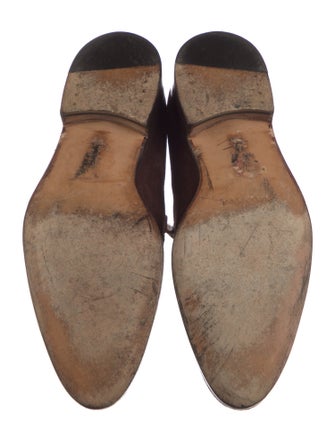 Saint Laurent Suede Loafers