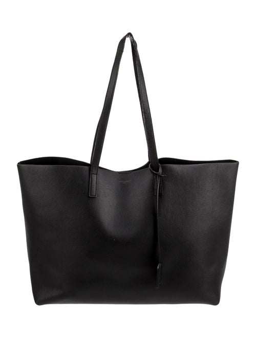 Saint Laurent Leather East/West Shopping Tote
