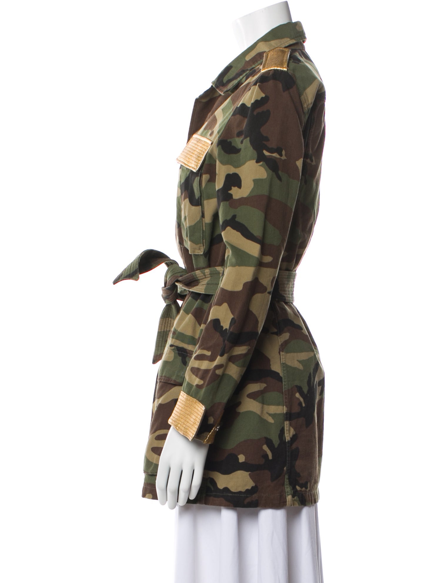 Saint Laurent Printed Utility Jacket w/ Tags