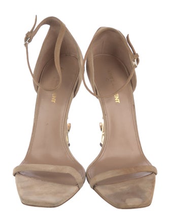 Saint Laurent Suede D'Orsay Pumps