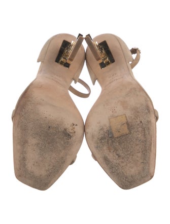 Saint Laurent Suede D'Orsay Pumps