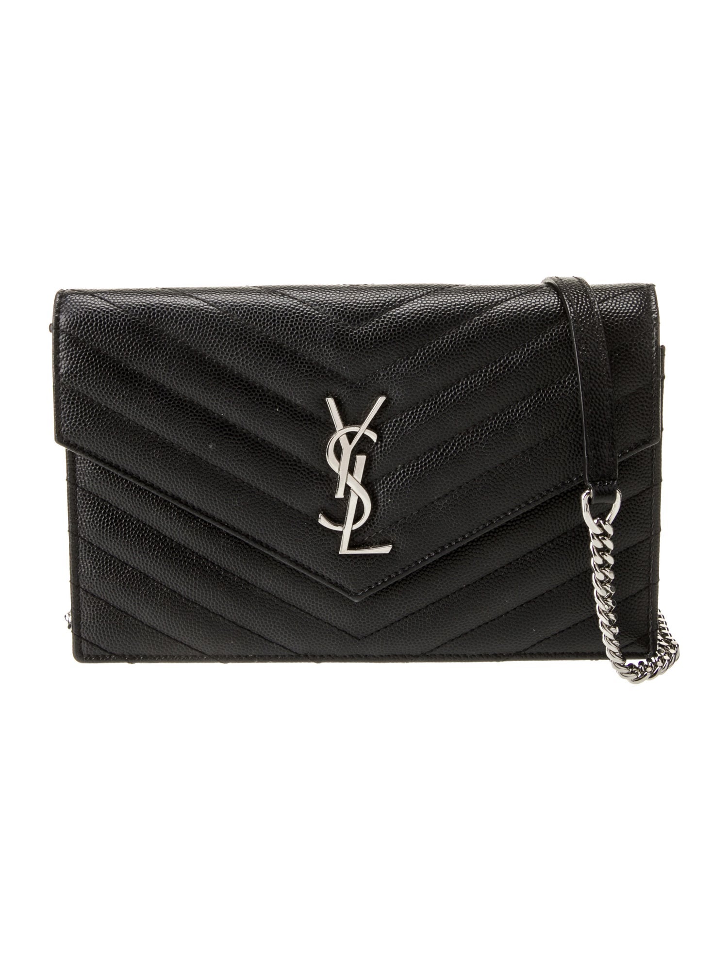Saint Laurent Leather Envelope