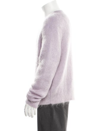 Saint Laurent Brushed Knit Jumper Mohair Pullover