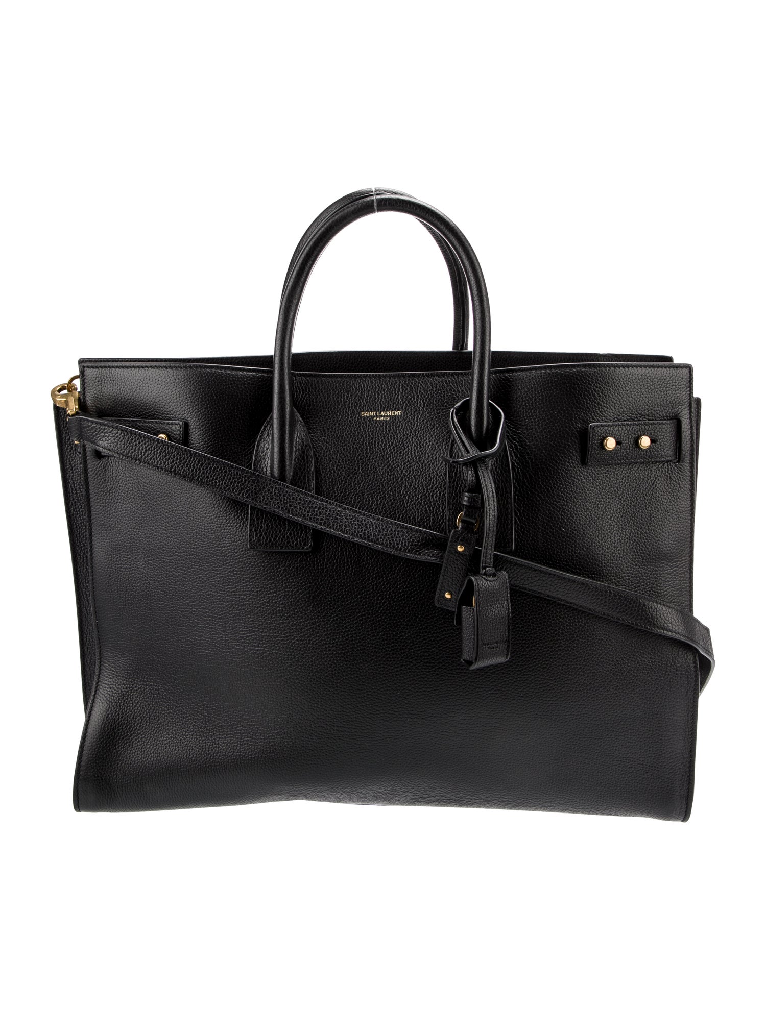 Saint Laurent Leather Sac De Jour Large 2024