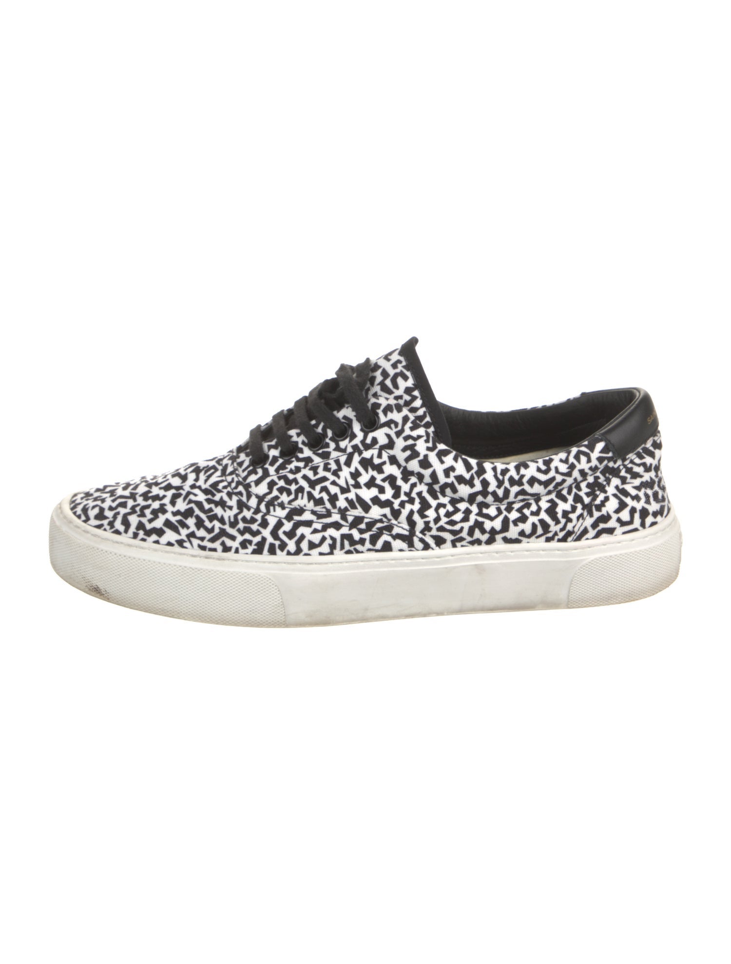 Saint Laurent Canvas Printed Sneakers