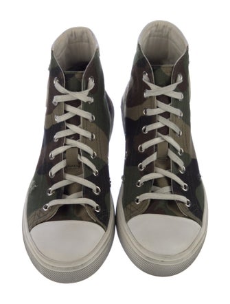 Saint Laurent Canvas Printed Sneakers