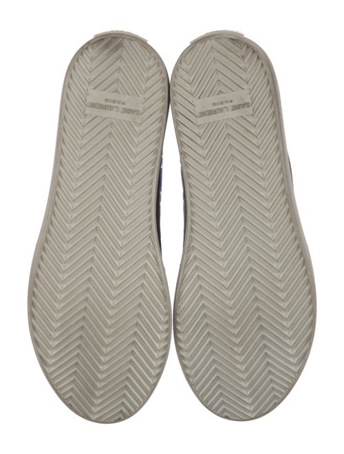 Saint Laurent Canvas Printed Sneakers