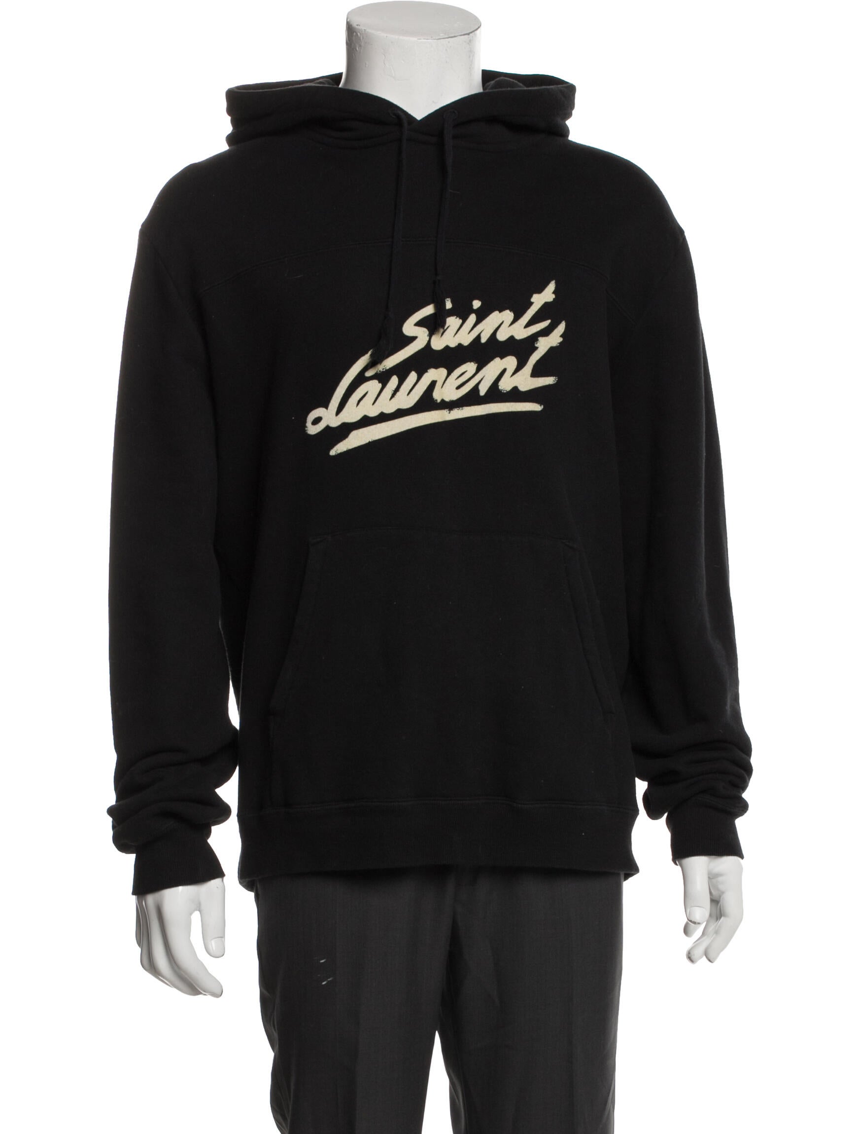 Saint Laurent 2020 Graphic Print Hoodie