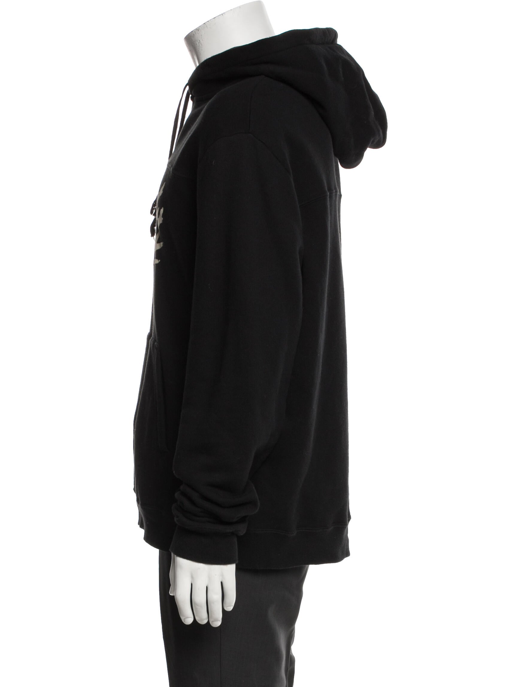 Saint Laurent 2020 Graphic Print Hoodie