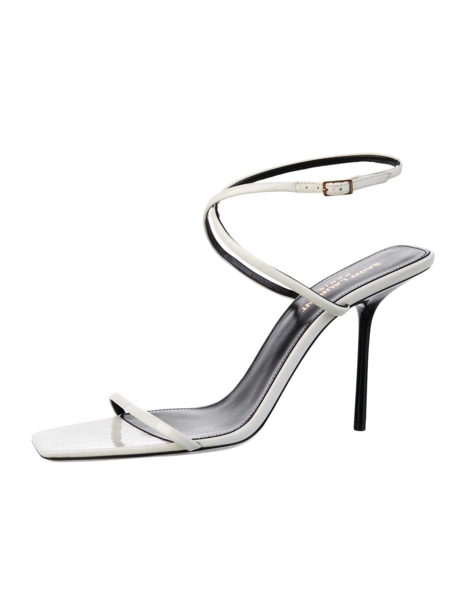 Saint Laurent Patent Leather Sandals