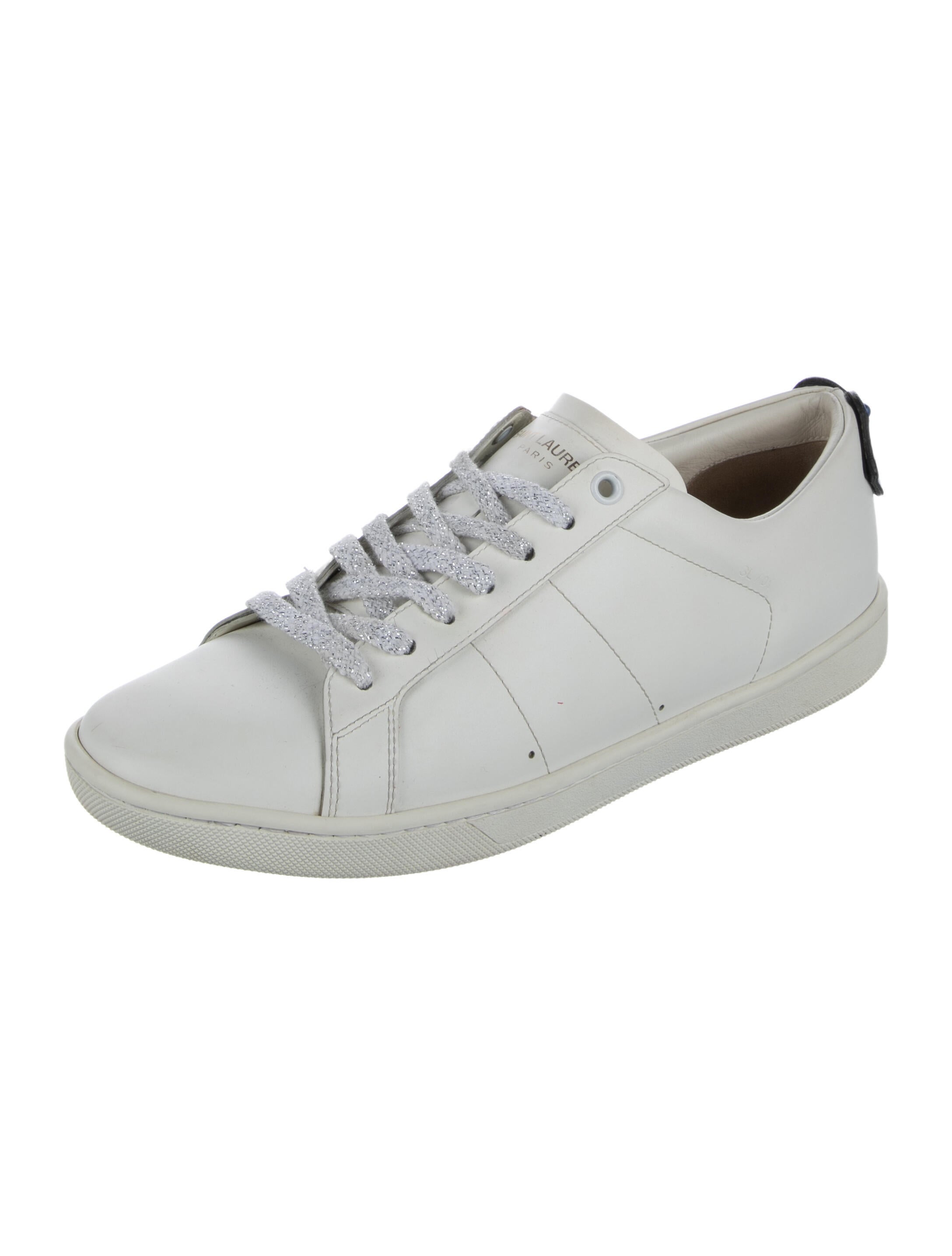 Saint Laurent Leather Sneakers