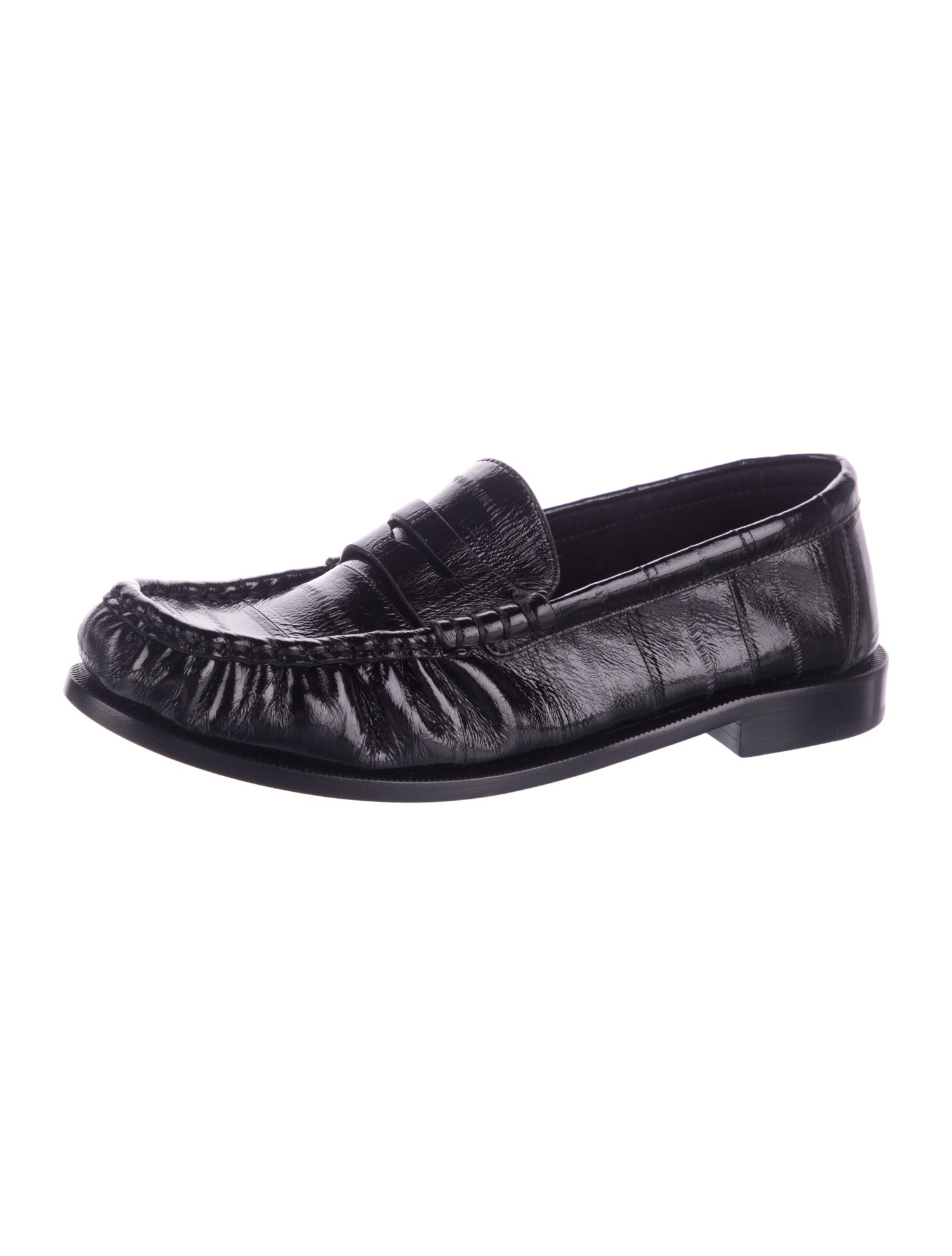 Saint Laurent Leather Loafers