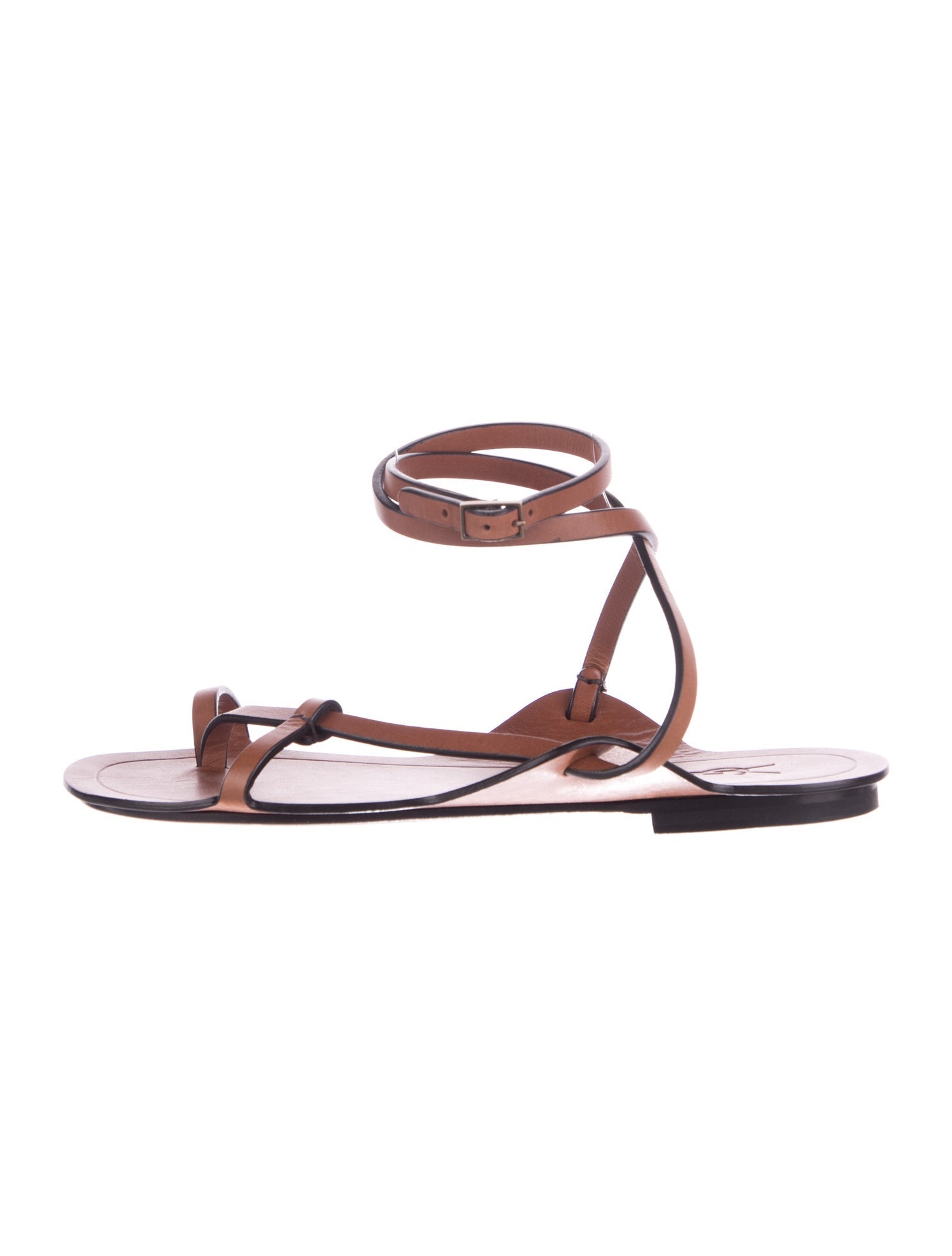 Saint Laurent Leather Gladiator Sandals