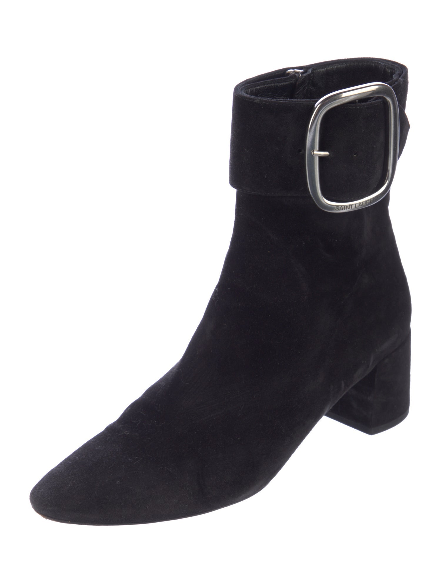 Saint Laurent Suede Sock Boots