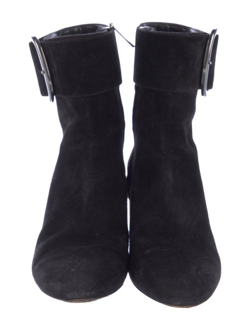 Saint Laurent Suede Sock Boots