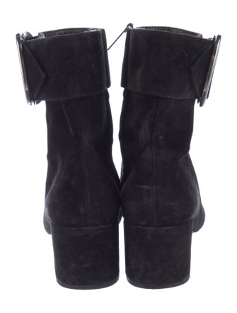 Saint Laurent Suede Sock Boots