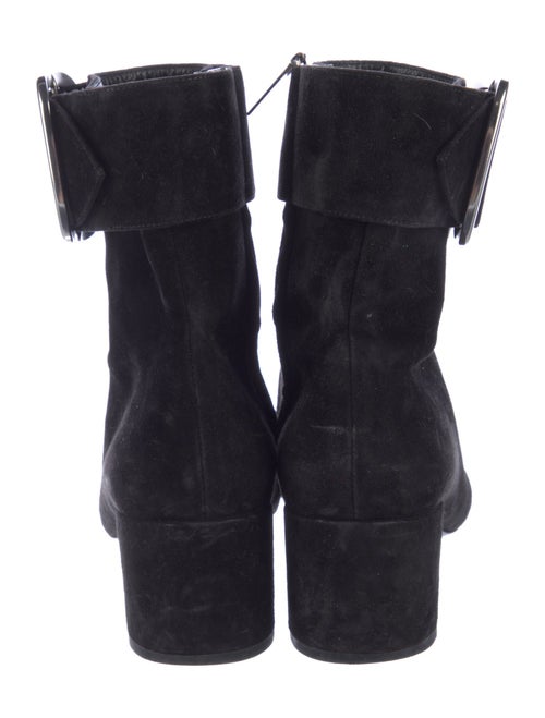 Saint Laurent Suede Sock Boots