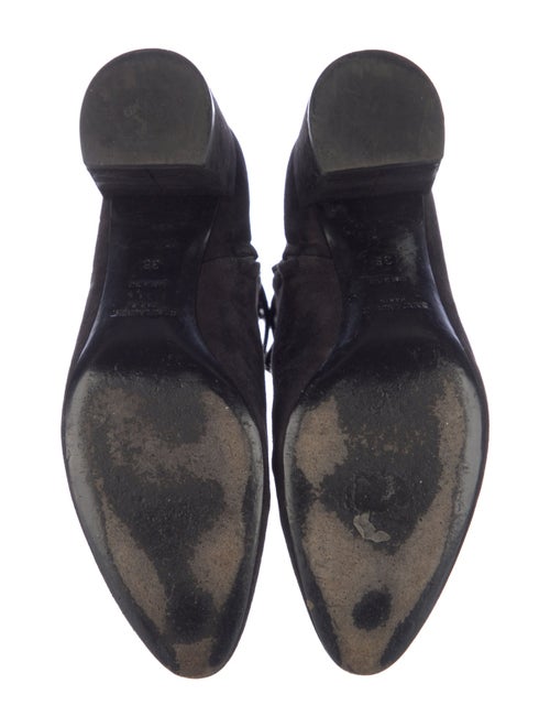 Saint Laurent Suede Sock Boots