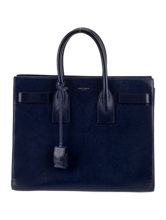 Saint Laurent Leather Sac De Jour Small